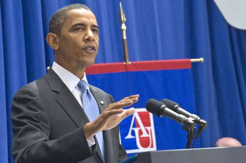 Barack Obama at American University, July 1, 2010
