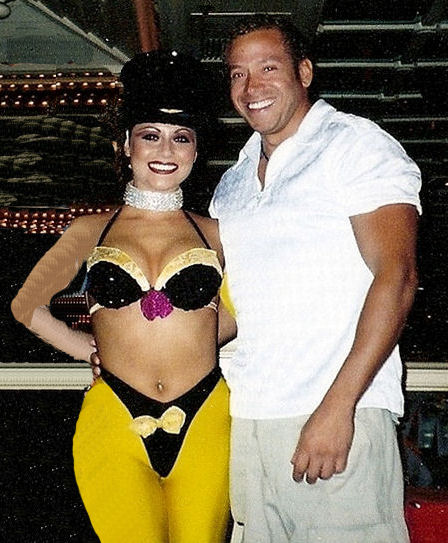 Gig Schmidt, Bottoms Up Topless Revue, Flamingo Hotel, Oct 2001
