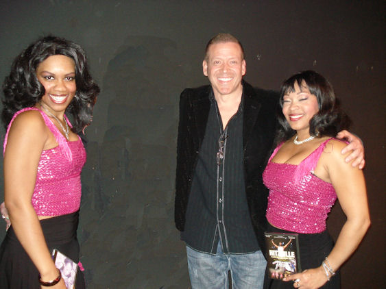 Gig Schmidt and female members of Hitzville Motown Review, Planet Hollywood, Jan 20, 2010