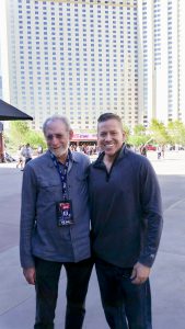 Marc Ratner and Gig Schmidt, TMobile Arena, Las Vegas, July 6, 2016 4 37 pm
